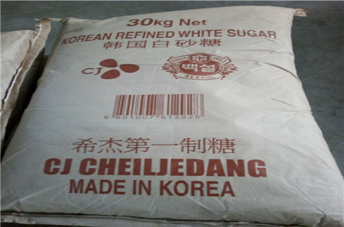 韓國進口雪花精制白砂糖30kg